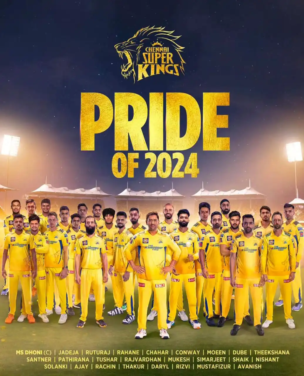 IPL 2024 CSK Full Squad | IPL 2024 CSK Schedule